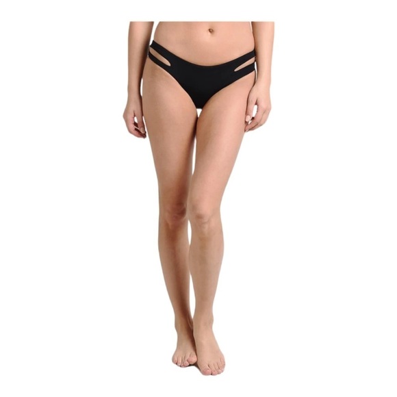 L*Space Estella Bikini Bottom Black NWOT - Picture 1 of 7